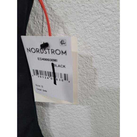 Open Edit Women's Black Turtleneck Bodysuit size Small #13 - Picture 3 of 4
